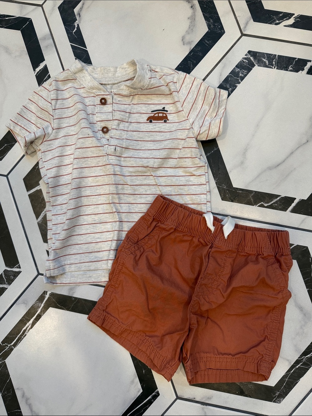 Carters Stripe Outfit